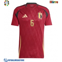 Fotballdrakt Herre Belgia Axel Witsel #6 Hjemmedrakt EM 2024 Kortermet